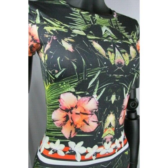 TopShop Floral Geometric Dress - Picture 10 of 12